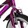 Детский велосипед NOVATRACK NOVARA 16” NEW фиолетовый 165ANOVARA.VL22