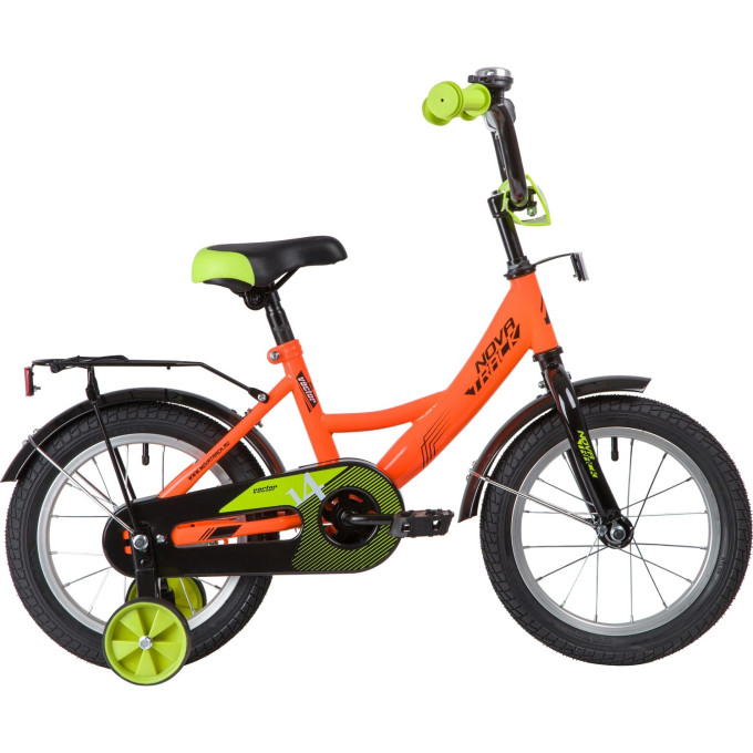 Детский велосипед NOVATRACK VECTOR 14” оранжевый 143VECTOR.OR20