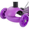 Кикборд NOVATRACK DISCO-KIDS SADDLE PRO фиолетовый 120SB.DISCOKIDS.VL9