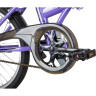 Складной велосипед NOVATRACK TG-30 CLASSIC фиолетовый 20NFTG301.VL20
